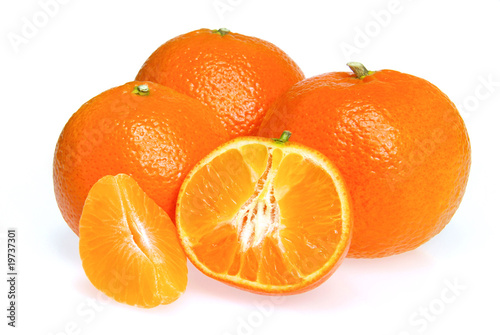 Mandarine freigestellt - tangerine isolated 05