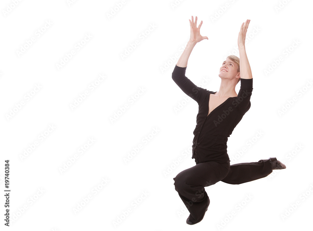 young modern style dancer young modern style dancer