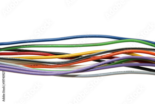 colorful wires photo
