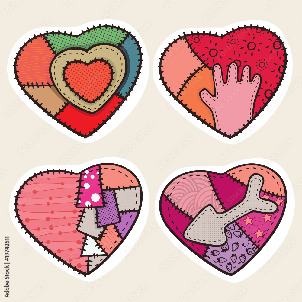 decorative hearts decorative hearts