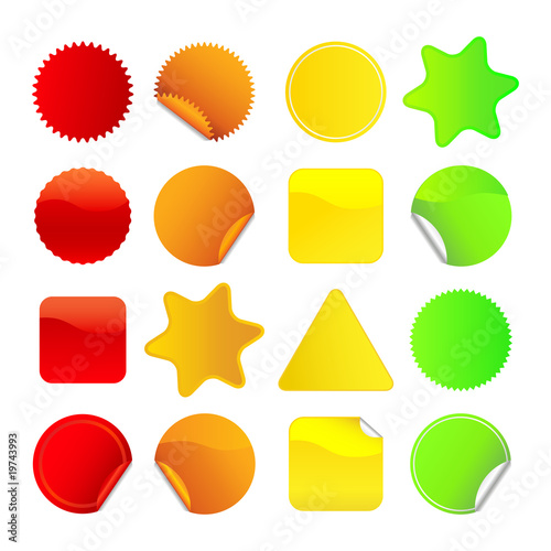 bright stickers set 1
