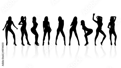 Obraz na plátně Party Girls People Happy Dance