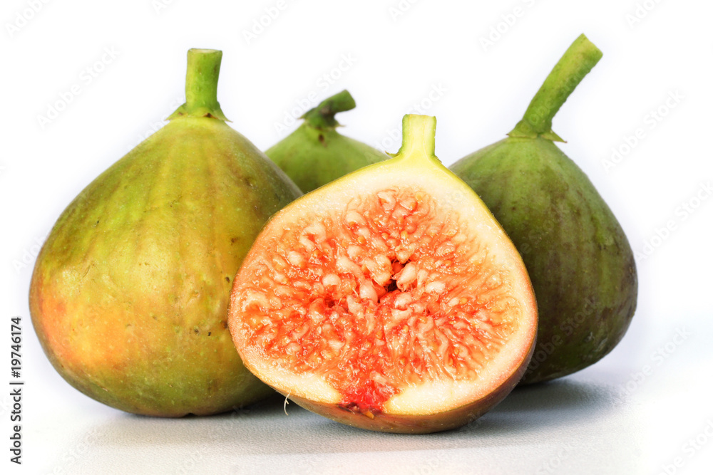 Figs on white Figs on white