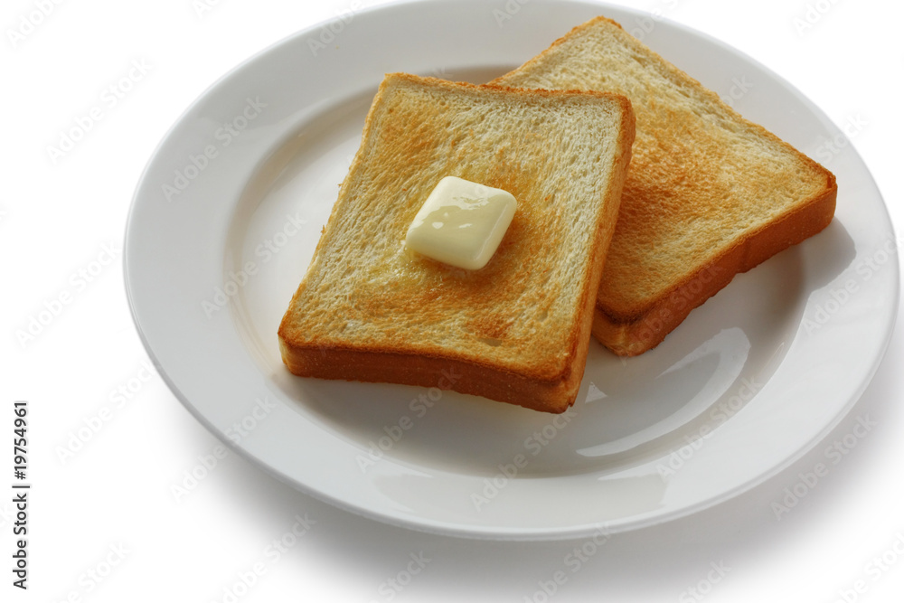 toast and butter