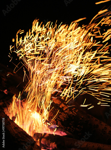 фотографія sparky flame