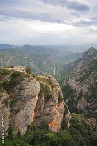 View from Monastery Montserrat, Spain © auris