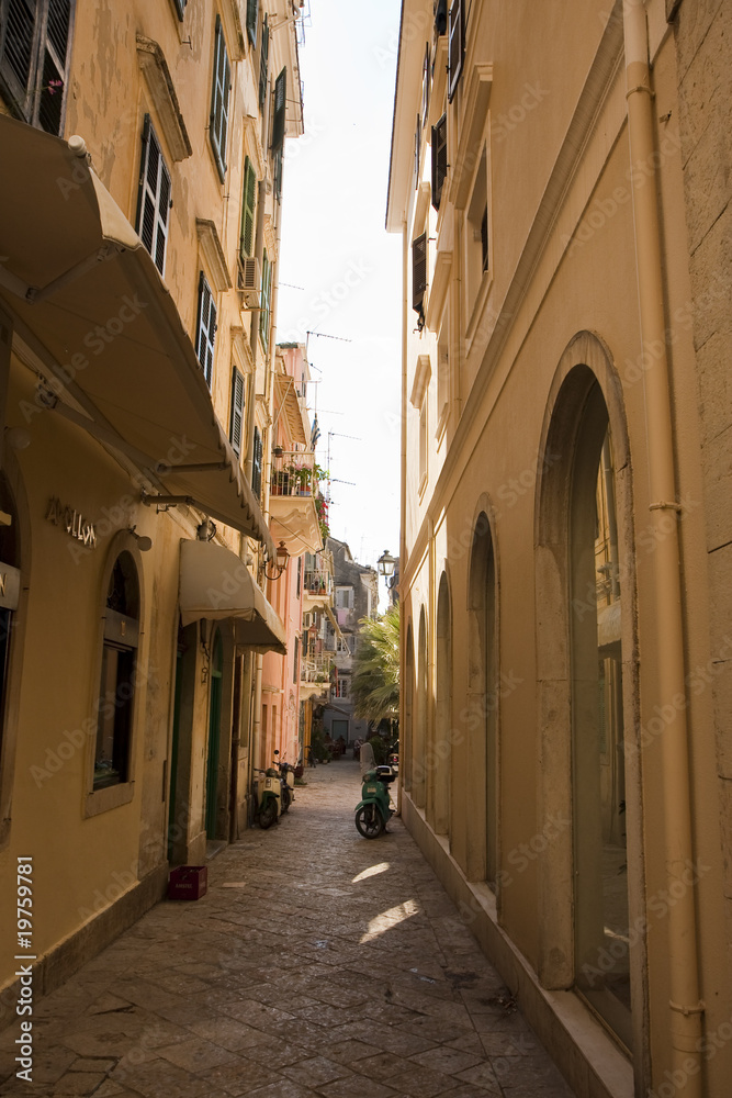 Narrow Alley in Greece