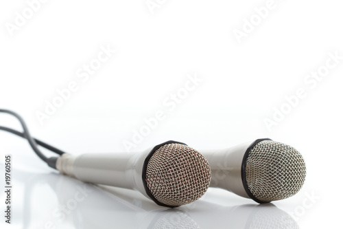 Two microphones