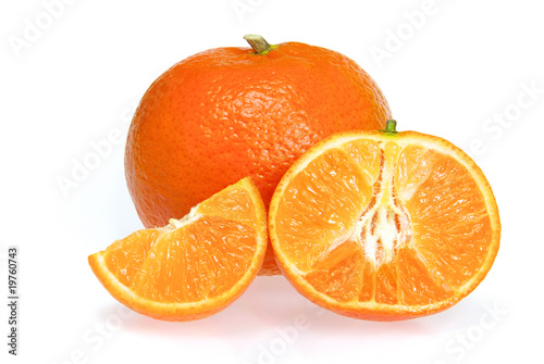 Mandarine freigestellt - tangerine isolated 12