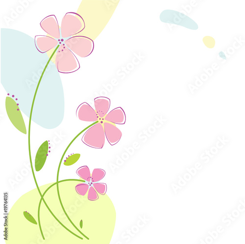 Abstract flowers