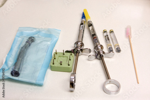 Dental Syringe And Drill
