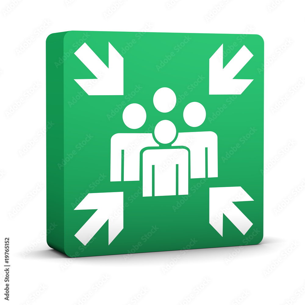 Meeting Point Sign Meeting Point Sign
