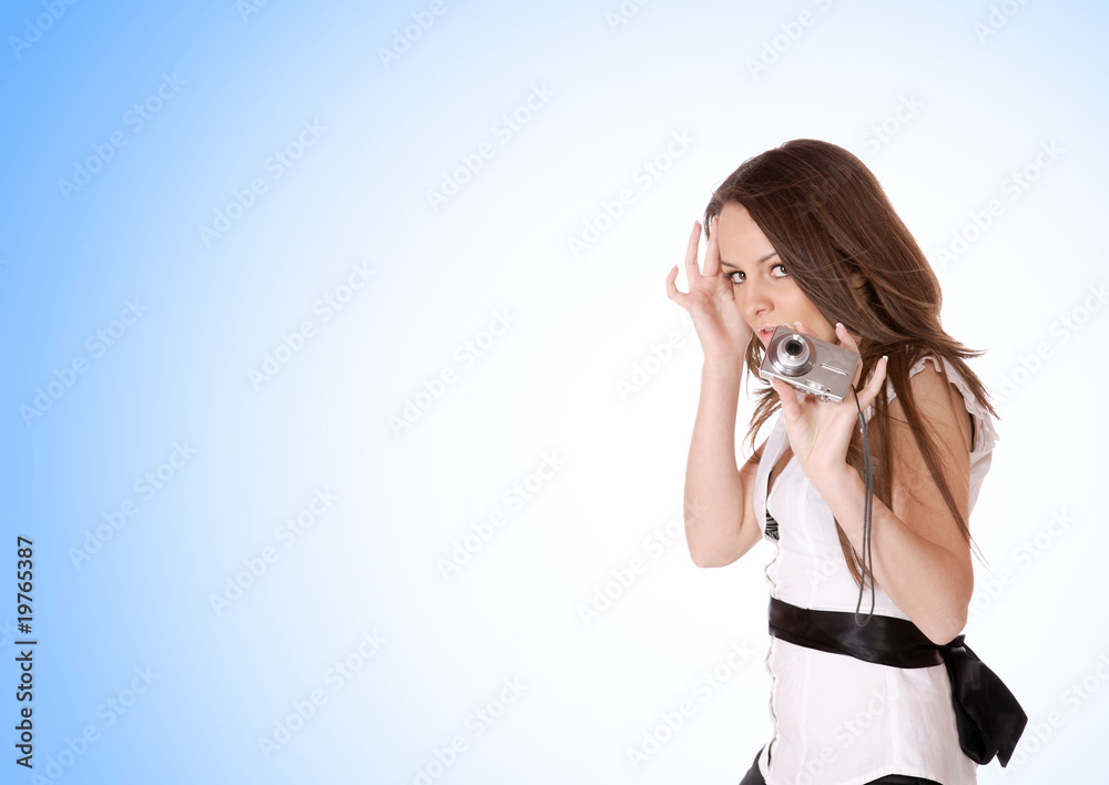 woman talking a picture woman talking a picture