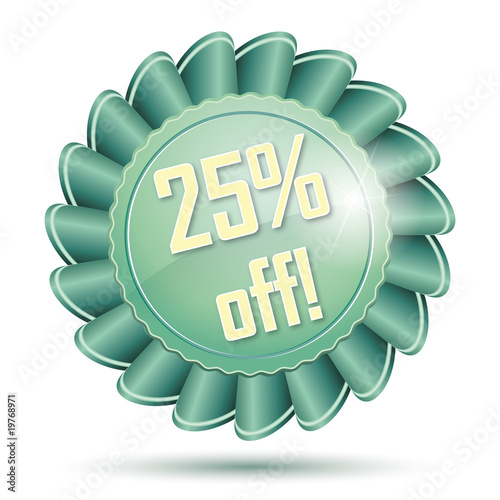 25% off! [vector in CMYK]