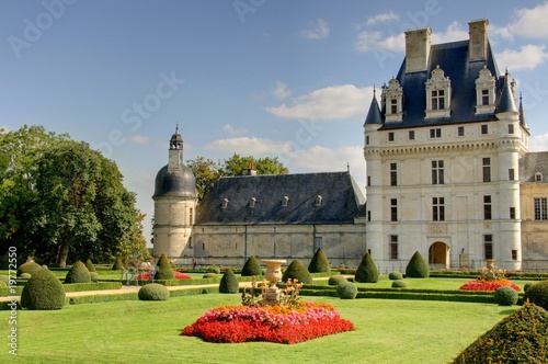 chateau dans le parc photo