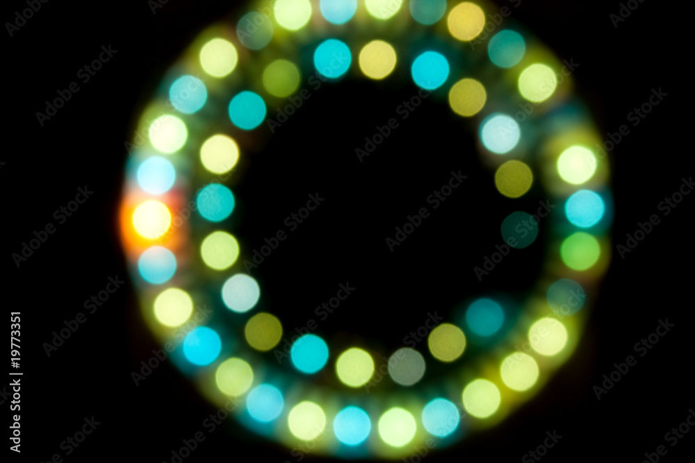 Obraz premium Defocused light