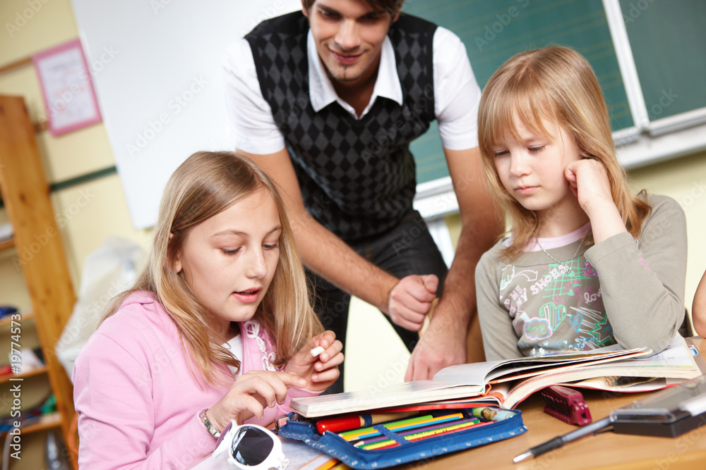 Fototapeta premium Podstawowa edukacja