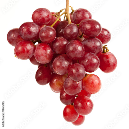 Cluster of delicious grapes