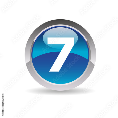 Picto sept 7 - Icon number seven