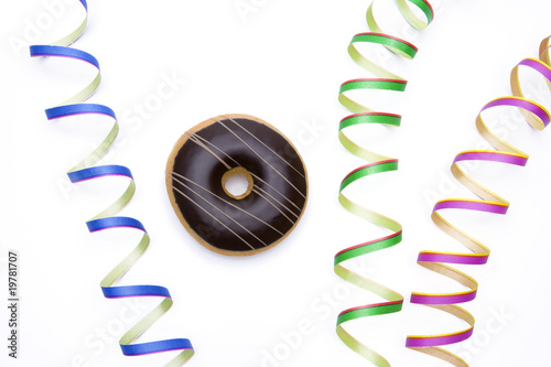 Donut mit Ludtschlangen