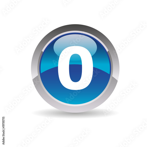 Picto zéro 0 - Icon number zero