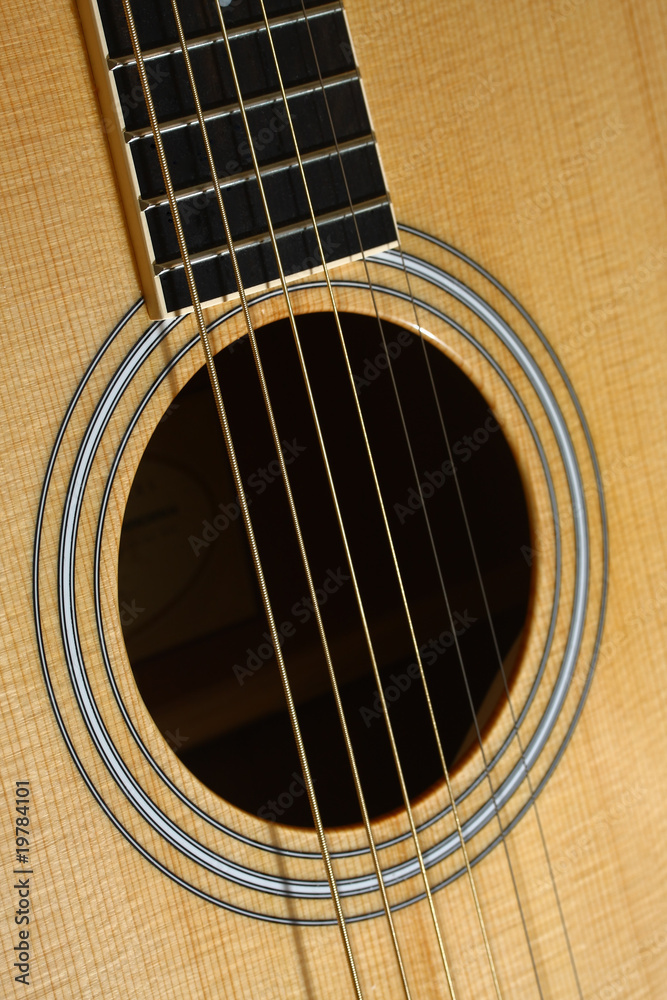 Acoustic Guitar Vertical