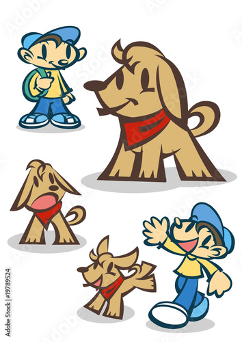 犬のキャラクターイラスト2