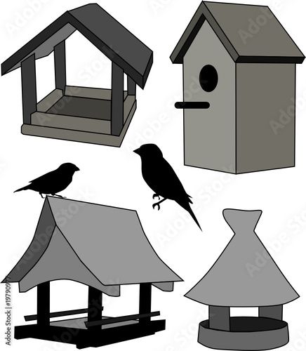 feeder - bird house