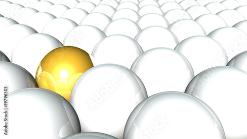 golden ball white group business teamwork balls