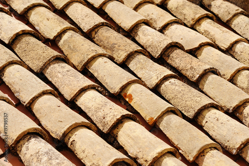 Roof Tile Background