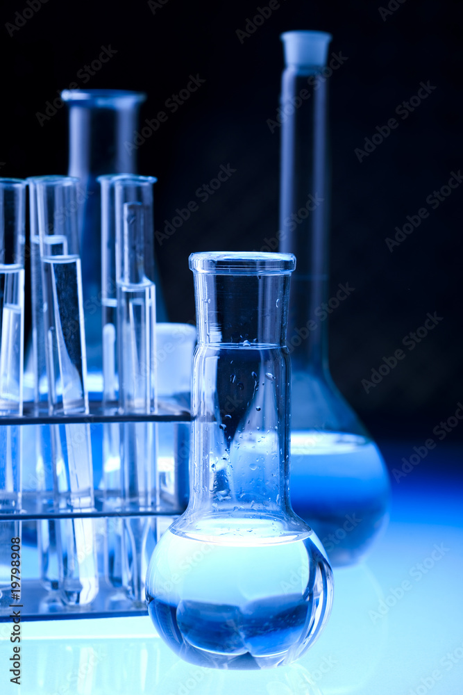 Glass in laboratory Glass in laboratory