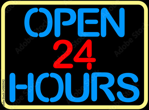 Open 24 hours