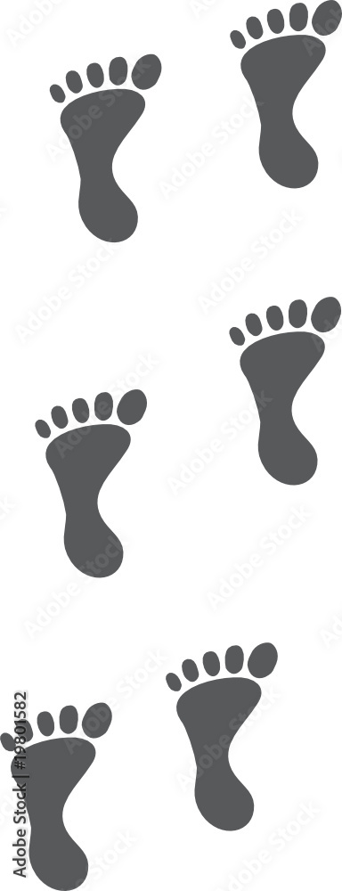 Foot a background Foot a background