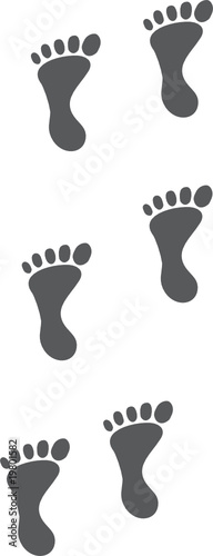 Foot a background
