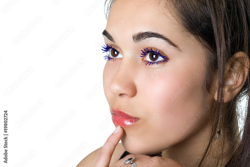 Young thoughtful woman Young thoughtful woman
