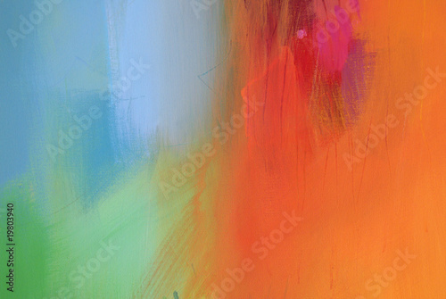 Farbstimmunghellblauorange