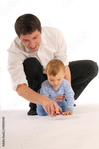 The child with toy photo