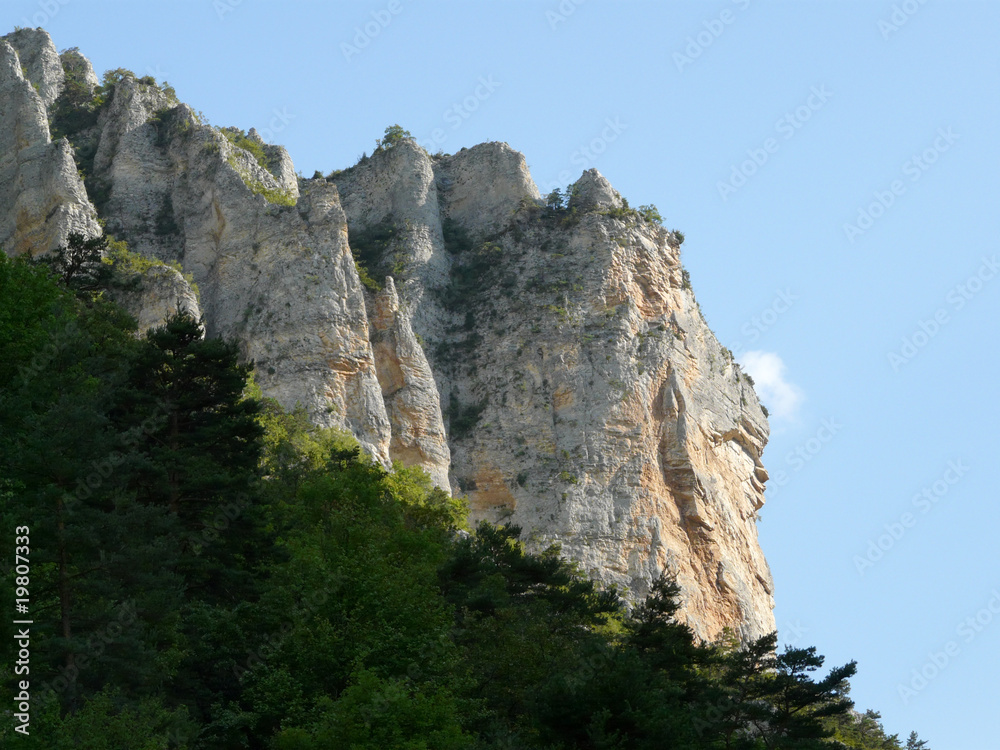 falaise calcaire