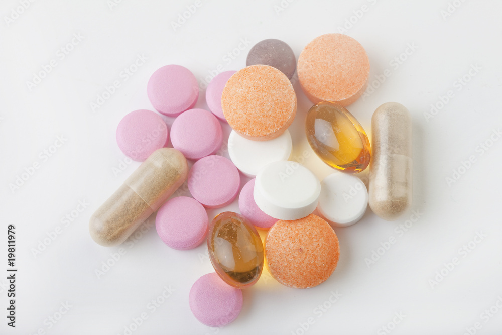 close-up medical pills close-up medical pills