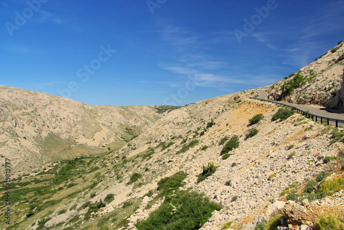 Stara Baska Kuestenstrase - Stara Baska coast road 27