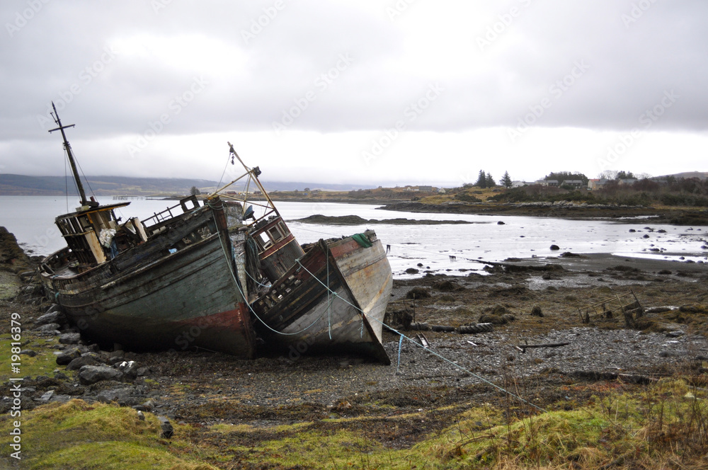 Shipwreck - Salen, Isle of Mull, Scotland