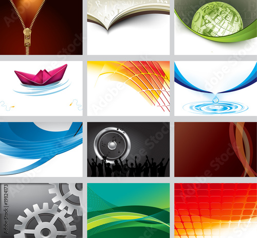 Business card collection