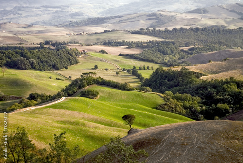 Typische toskanische Landschaft