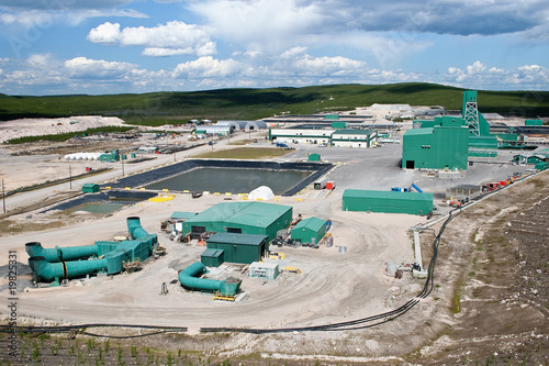 Uranium Mine Site in Northern Canada