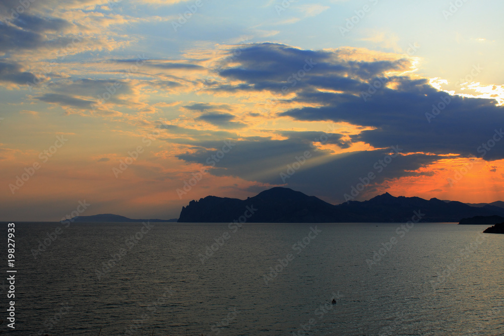 Naklejka premium The Seascape. Frame 6870.