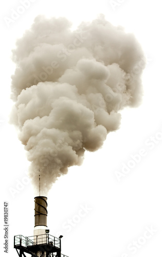 Dirty smoke isolated