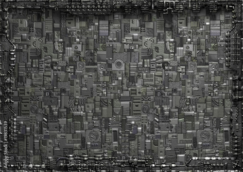 Abstract industrial background