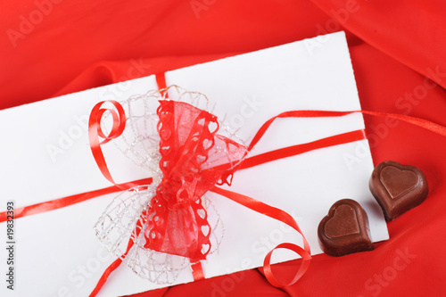 chocolate and letter
