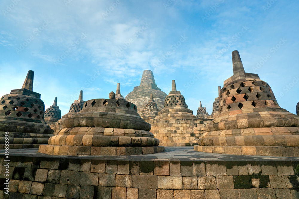 Borobudur Temple, Yogyakarta, Java, Indonesia.