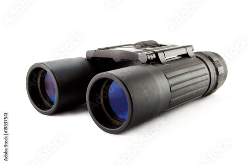 Black binoculars